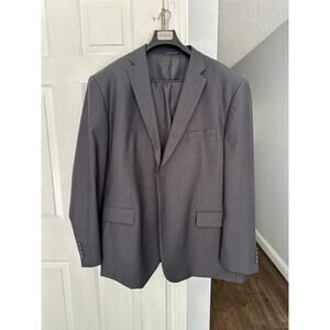 EUC Vinci 52L x 47L Gray 3 Piece Suit Set Jacket Vest Pants
